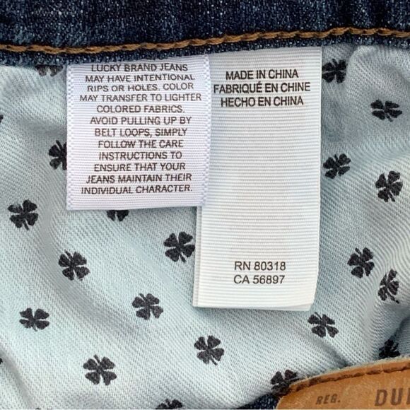 Lucky Brand 221 Straight Comfort Flex Men's Jeans size 36 x 30 - Picture 11 of 14